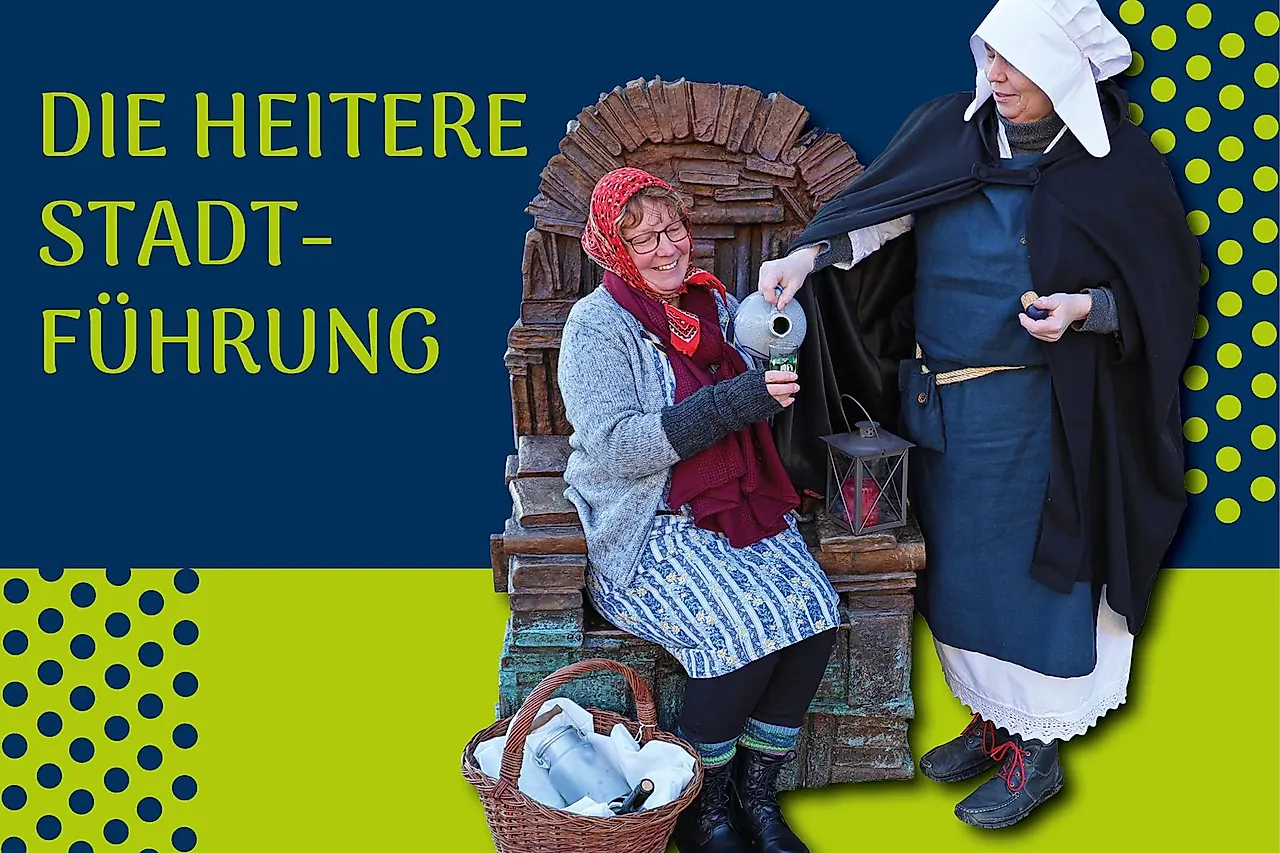 Heitere Kostümführung in Rheinhessen